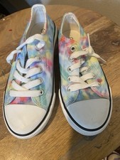 Stylish Multicolor Tie Dye And Girls Sneakers