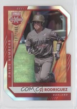 2021 Panini Elite Extra Edition Prime Numbers C Die-Cut 187/198 CJ Rodriguez 4z8