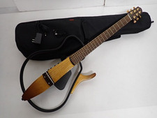 Authentic YAMAHA SLG110S Silent Steel String Guitar Tested Working From JAPAN