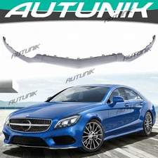 Front Bumper Chrome Trim 3pc Kit for Mercedes-Benz CLS400 500 550 63 AMG S 15-18