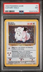 Clefairy 5/102 Base Set Holo Rare