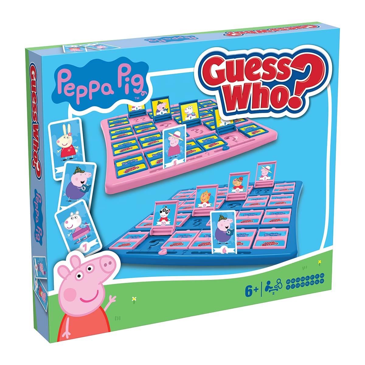 Peppa Pig Guess Who Family Fun Character Guessing Game