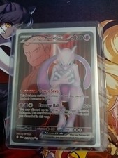 Pokémon Team Rockets Mewtwo EX Holo Card 213/182 Destined Rivals Series NM