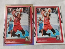 2025 Panini Donruss WNBA Allisha Gray Lot x2 Base + Parallel Atlanta Dream