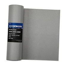  Professional Tool Box and Drawer Liner, Grey, Easy Cut Non-Slip Foam Rubber 