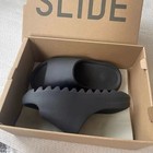 Men's US sizes 10,free shipping Adidas Yeezy Slide grey slippers — photo 2