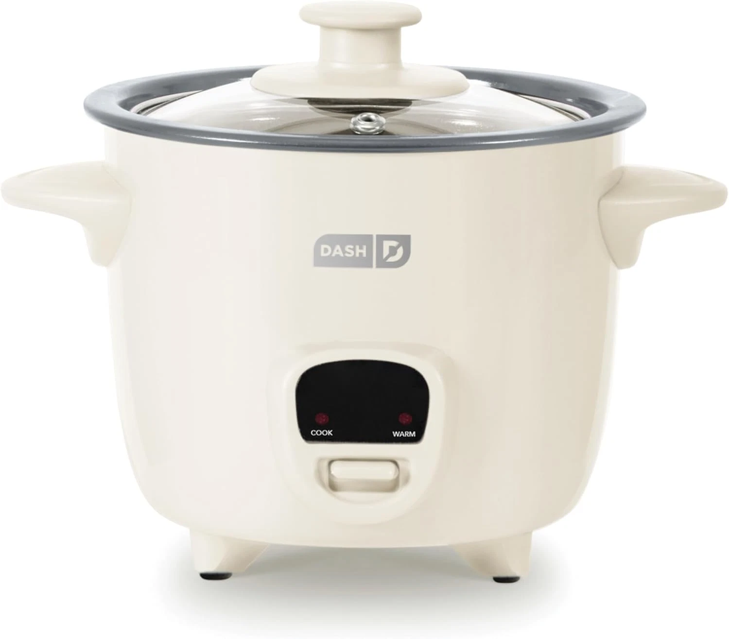 Mini Rice Cooker Steamer with Removable Nonstick Pot, Keep Warm Function & Recip