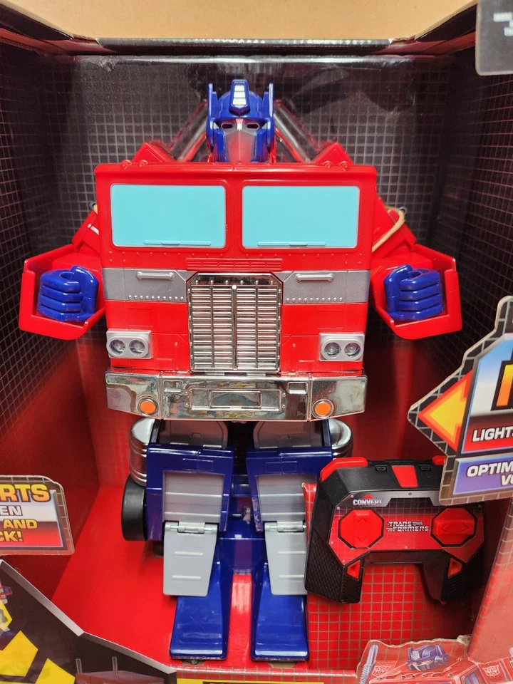 Transformers Autobot "Optimus Prime" Converting RC Toy Lights & Sounds NEW - Image 2 of 4