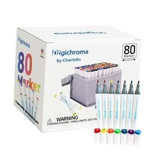 80 Colors Art Markers, Dual Tips Drawing Markers Set for Kids Marker 80