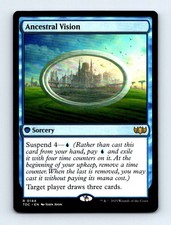 #144 2025 Tarkir: Dragonstorm Commander TDC = Ancestral Vision Rare