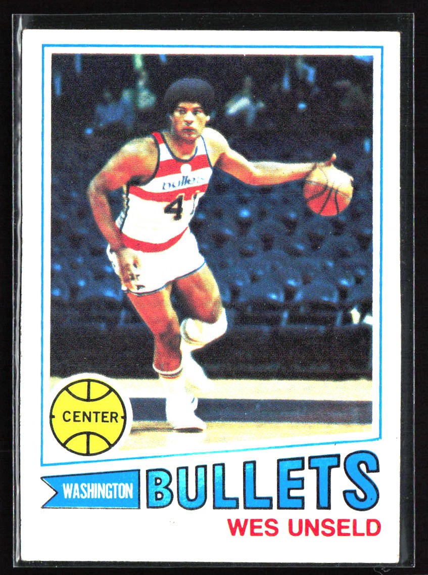 1977-78 Topps #75 Wes Unseld White Backs
