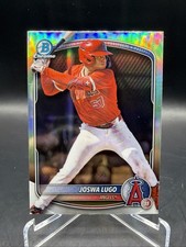 Joswa Lugo 2025 Bowman Draft #BDC-24 Chrome Refractor Angels