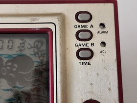 Nintendo OC-22 OCTOPUS LSI Game and Watch Used Vintage Retro Japan #05165169