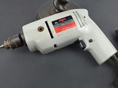 Vintage SKIL Model 560 3/8'' Corded Electric Drill w Chuck Key Tested