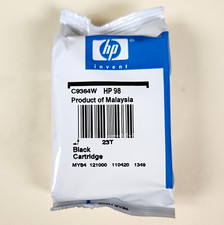 HP 98 Black Genuine/Original Inkjet Ink Cartridge C9364W Compatible For HP