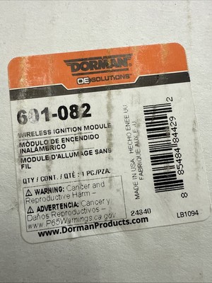 Dorman Wireless Ignition Module 601-082