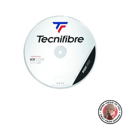 New Tecnifibre Ice Code Tennis String 200m Roll TFR421 White 1.25mm