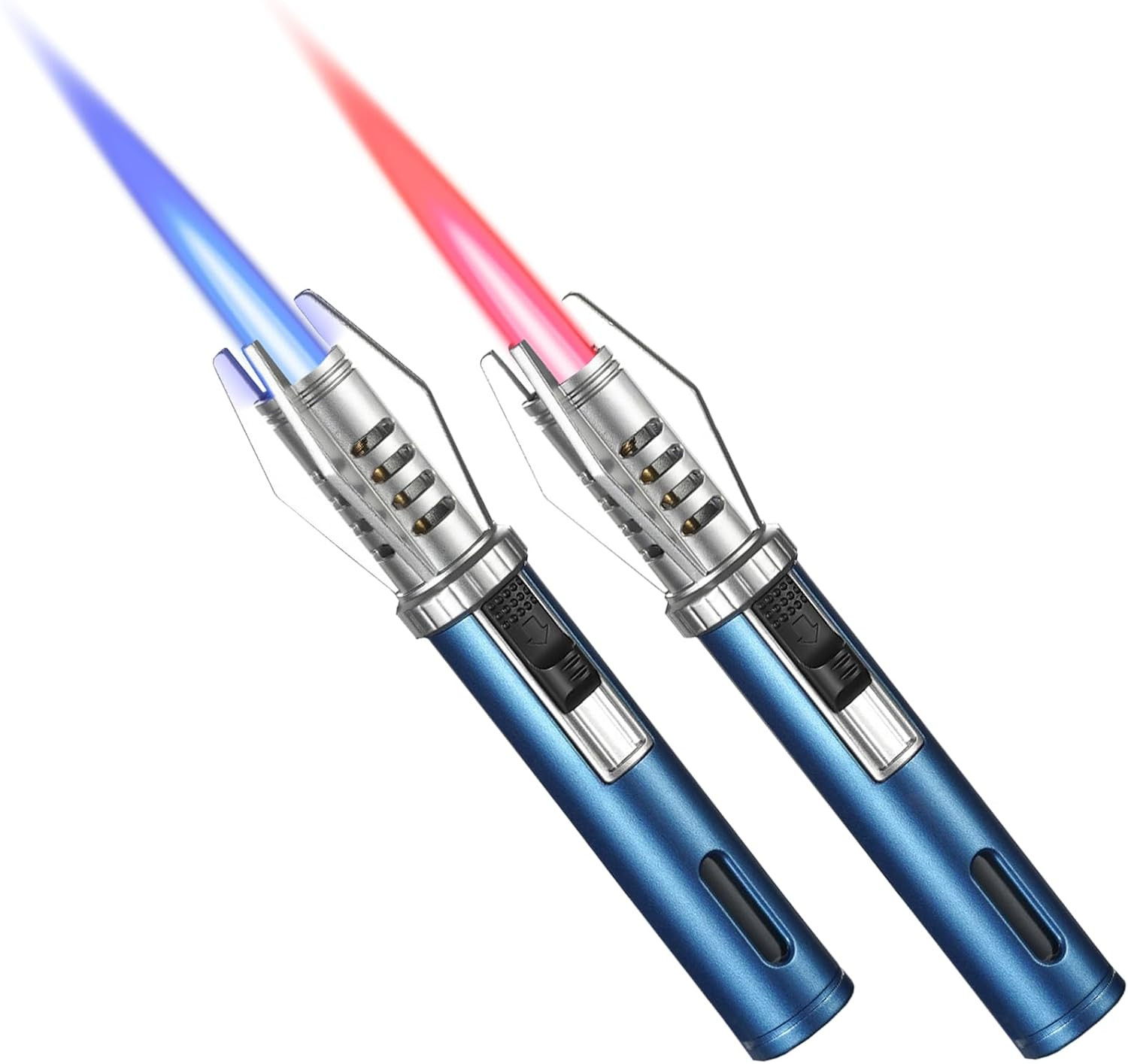 Straight Flame Small Refillable Butane Lighter Pocket