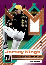 2025 Donruss #JK-BC Bubba Chandler Jersey Kings Purple #01/49
