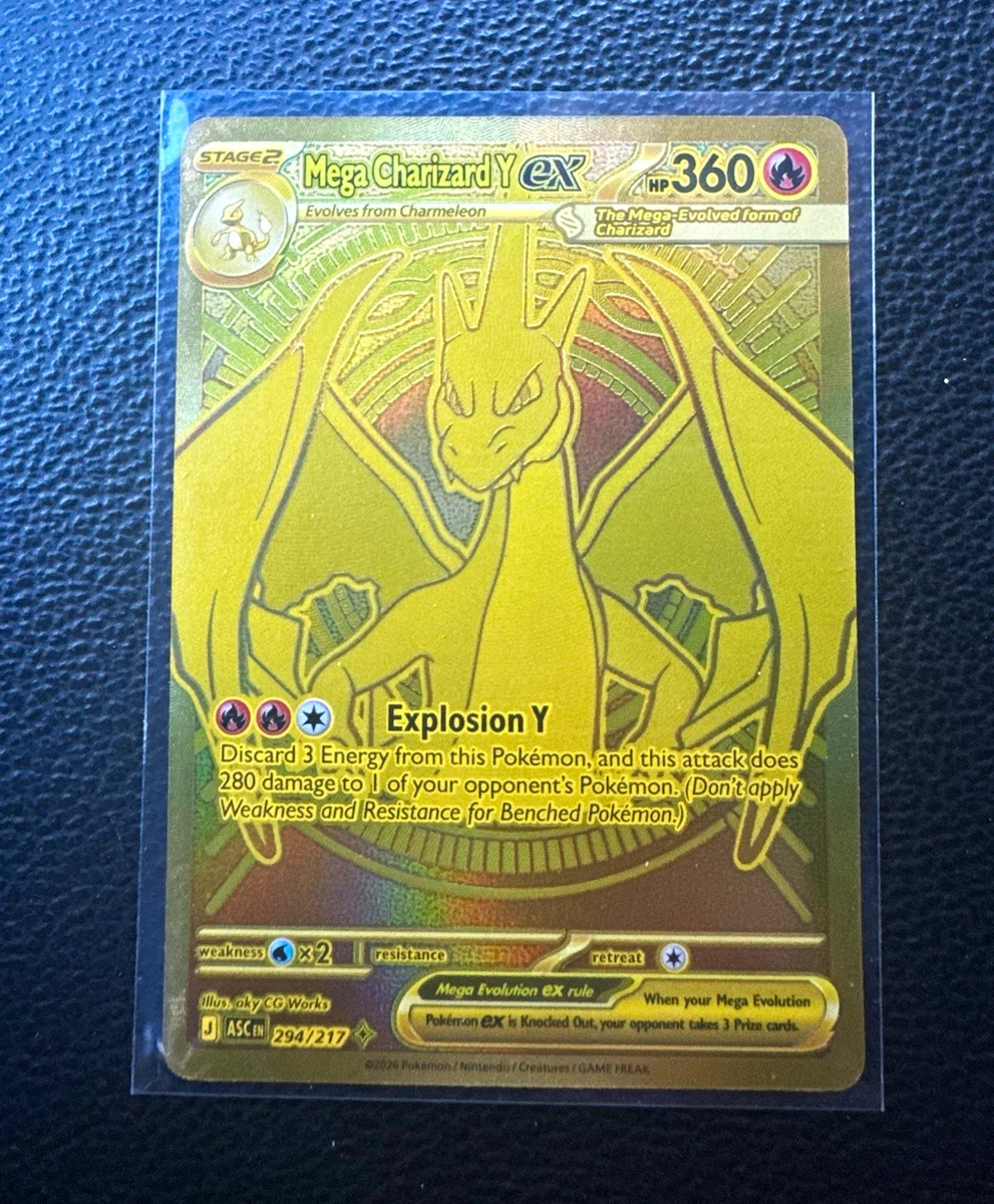 Mega Charizard Y Ex 294/217 Me: Ascended Heroes for sale | eBay