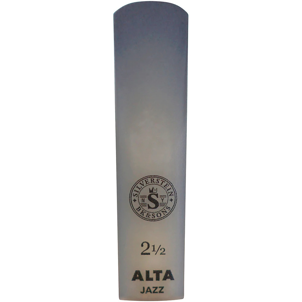 Сильверстайн работает с АЛЬТ-амбиполимерным сопрано-саксофоном Jazz Reed 2.5