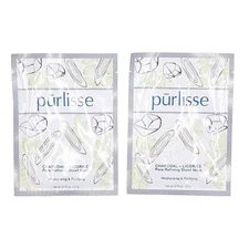 2 Purlisse Charcoal Licorice Sheet Masks