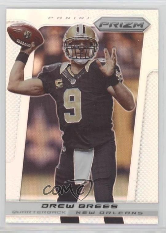 2013 Panini Prizm Silver Prizm Drew Brees #140 6m1