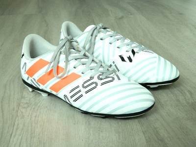 Adidas Nemeziz Messi 17.4 FxG Fußballschuhe weiß Größe 5 / 38
