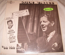 RUDY VALLEE On The Air SEALED LP 1940s Sealtest John Barrymore Charles Laughton
