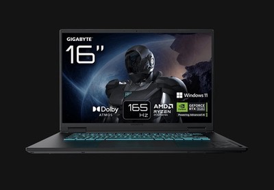 GIGABYTE Gaming A16 3VHK3DE894SH - 16 Zoll AMD Ryzen  7 260 GB 1 TB NVIDIA GeFor