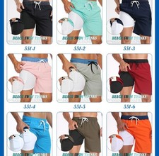 Summer Swimming Trunks New Men's Shorts Fashionable Vacation Beach Breathable