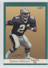 1991 Fleer Dalton Hilliard #295 0b5