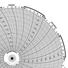 Graphic Controls Bn  24001661-006 Circular Paper Chart, 7 Day, Pk100