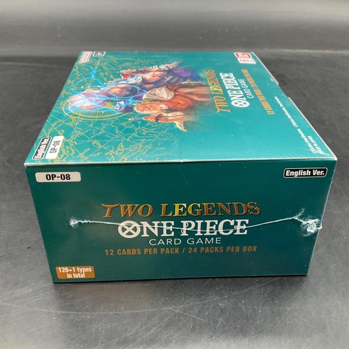 Op All Box One Piece TCG OP-08 Two Legends Booster Box SEALED ENGLISH | eBay