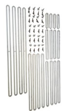 Edelstahl Treppenschablone V2A Stärke 4mm Sc...