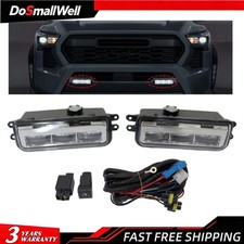 Pair For 2024-25 Toyota Tacoma Led Bumper Fog Lights Driving Lamps W Switch Pair For 2024-25 Toyota Tacoma Led Bumper Fog Lights Driving Lamps W Switch