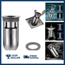 Shower Floor Drain Backflow Preventer One Way Drain Valve Sewer 304 Stainless