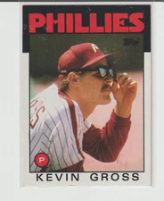 1986 Topps Kevin Gross Card # 764