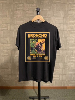 Broncho Band Black Cotton Unisex S-5XL Gift For Fans Shirt HRB559