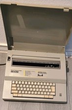 Sears SR 1000 C Series Typewriter Electronic Scholar Portable  thumbnail