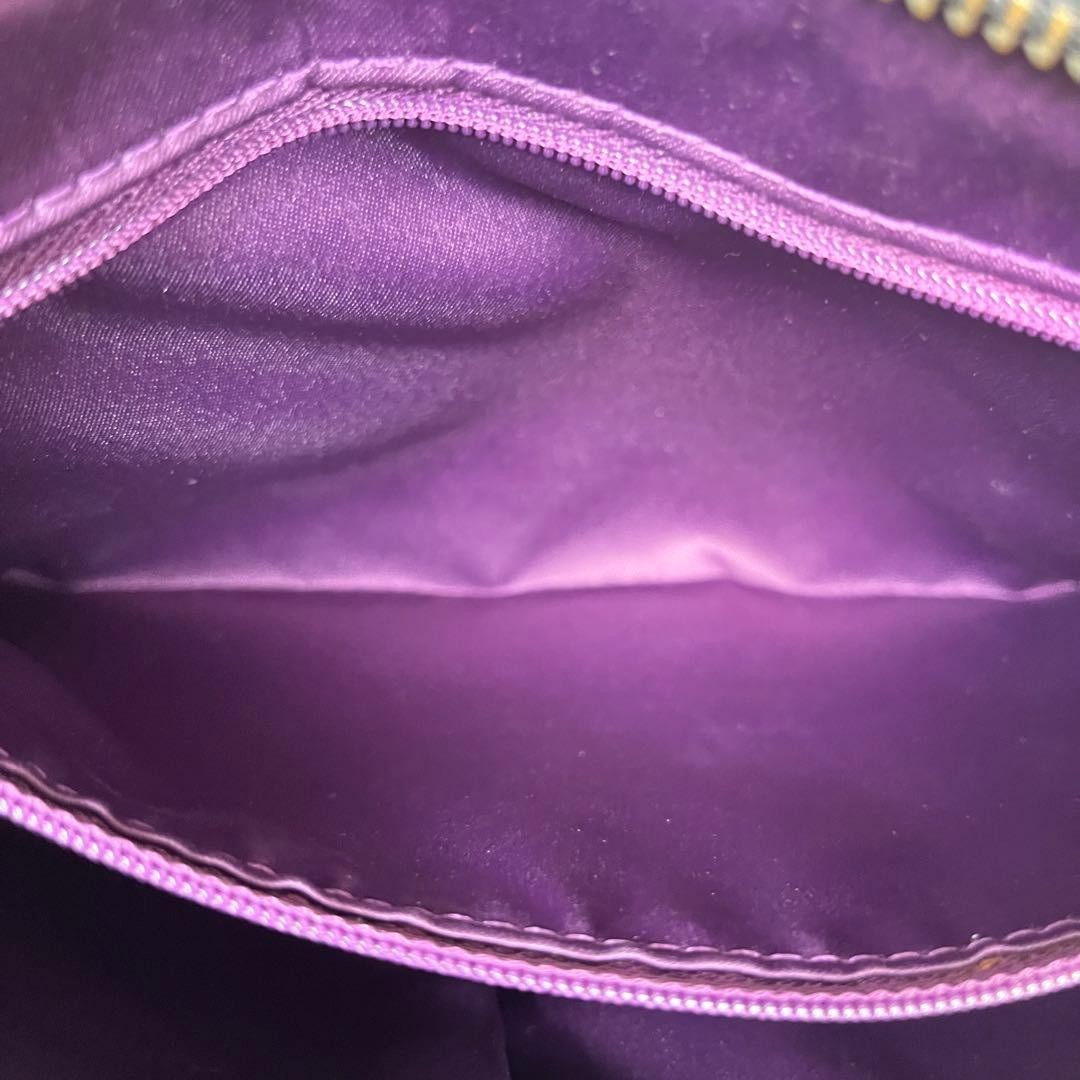 COACH Patchwork Exotic Leather Python Studs Cross… - image 13