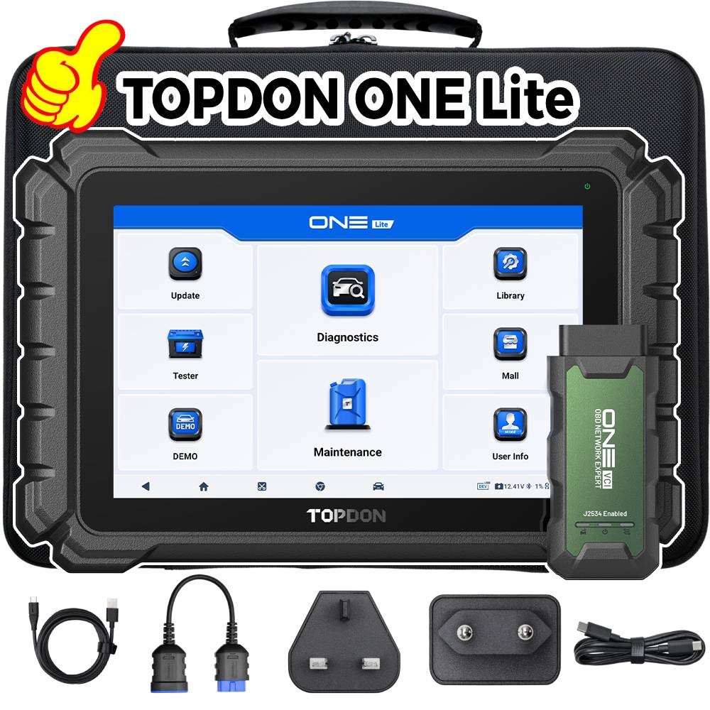 UK TOPDON ONE Lite PROfessional OE Car Diagnostic Tool OBD2 Scanner DoIP CAN FD
