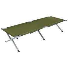 US Feldbett Stahlrahmen Campingbett G&auml;stebett Klappbett Outdoor Liege stabil