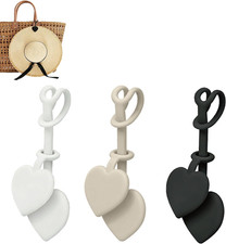 3 Pack Magnetic Hat Clips for Travel on Bag, Silicone Hat Holder for Caps  Sunh