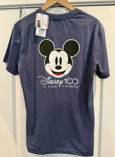 Disney 100th Anniversary Mickey Mouse Adult S Two-Sided T-Shirt New with Tags - Bild 3 von 3