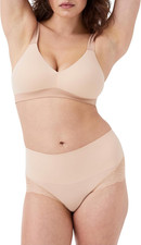 SPANX Spanxsmooth Undie-Tectable Lace Hi-Hipster - Comfortable Core Control - La