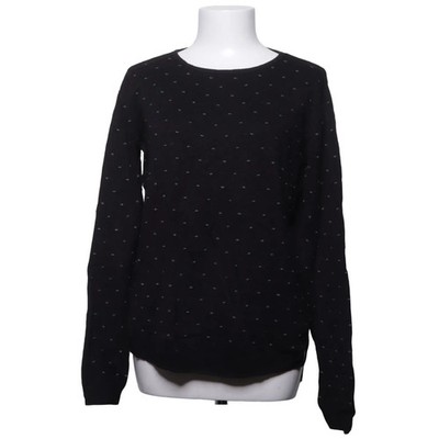 Mango Basics, Strickpullover, Größe: L, Schwarz/Weiß, Gepunktet, Feinstrick #OjX