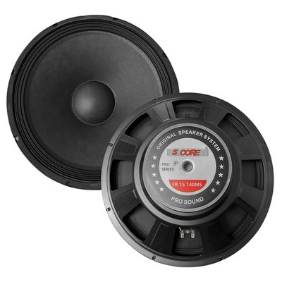 5Core 15'' Subwoofer Speaker 2000W 8Ohm Replacement Audio PA DJ Sub Woofer