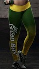 Green Bay Football XCLUSION Leggings Size Large Love Green Bay Football Print XL — photo 5