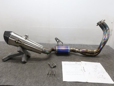 Mt-07 M403E Ebl-Rm07J Earl'S Gear Titanium Full Exhaust